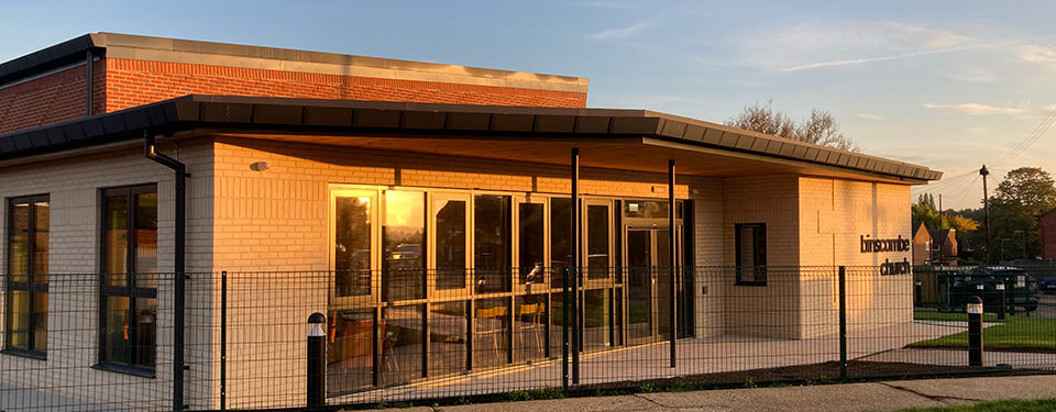 The new Binscombe Church building
